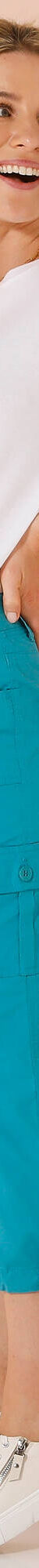 Pantacourt ceinture maille (turquoise foncé) Pantacourt ceinture maille (turquoise foncé)